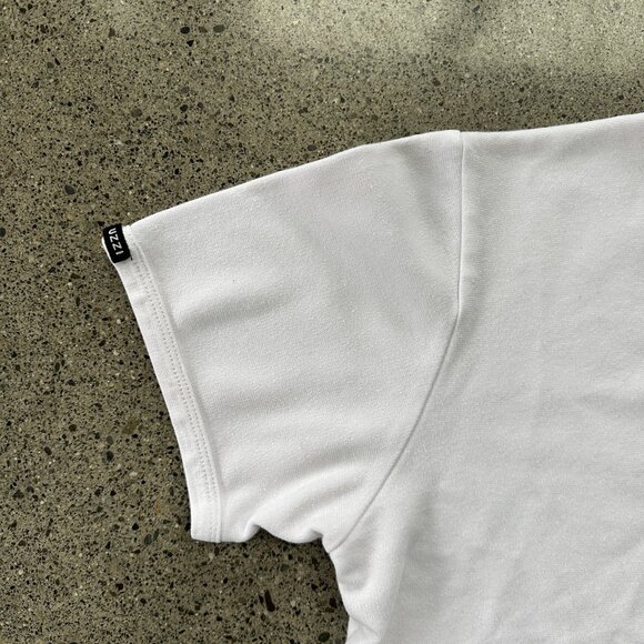 Uzzi white slim fit basic tee - Picture 6 of 8